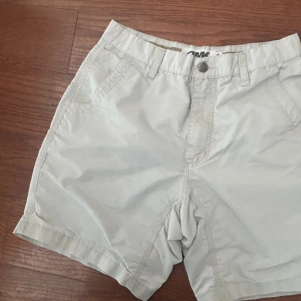 Mountain Khakis Teton Short Men's Size 30 8 inch Inseam Chino Flat Front